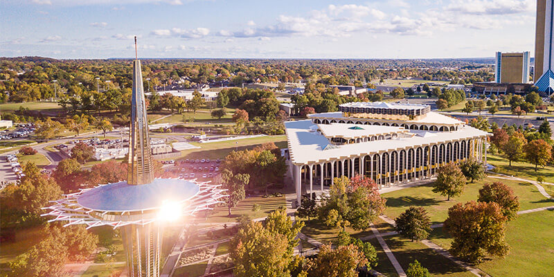 Oral Roberts University Wayfinding