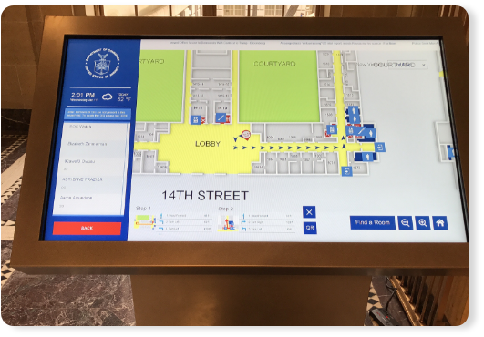 facility wayfinding, 3d wayfinding, wayfinding kiosk