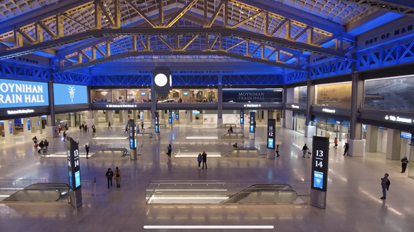 moynihan train hall, nyc, new york