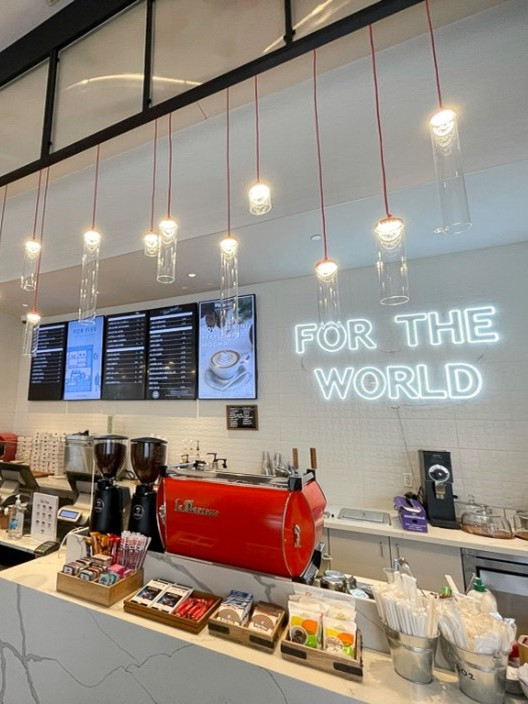 coffee, digital menu boards, restaurant signage, experience