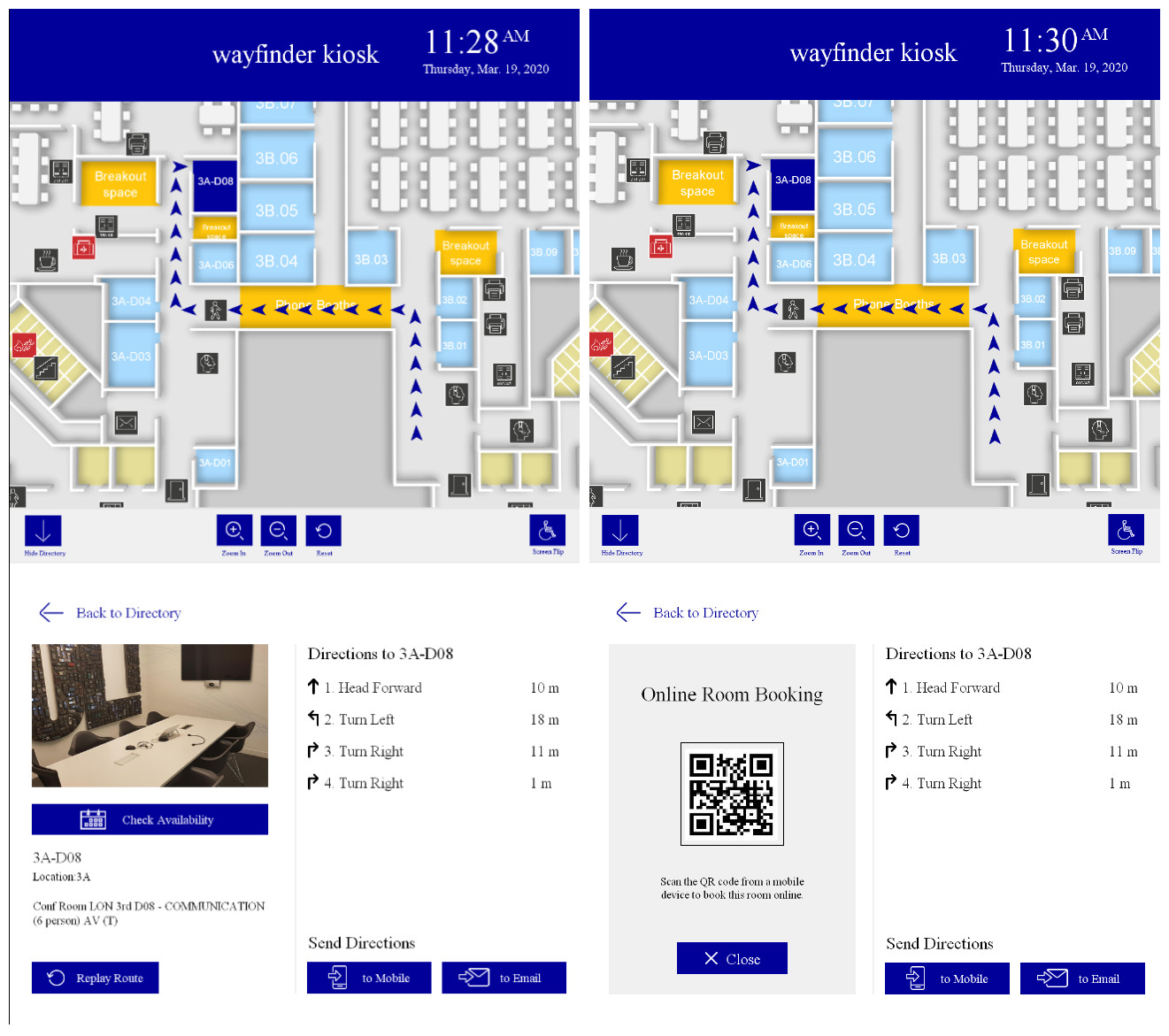 digital wayfinding, wayfinding, corporate